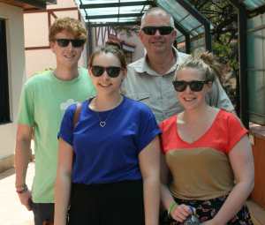 Callum, Rosie, Laura & Peter - CM4K team 2013